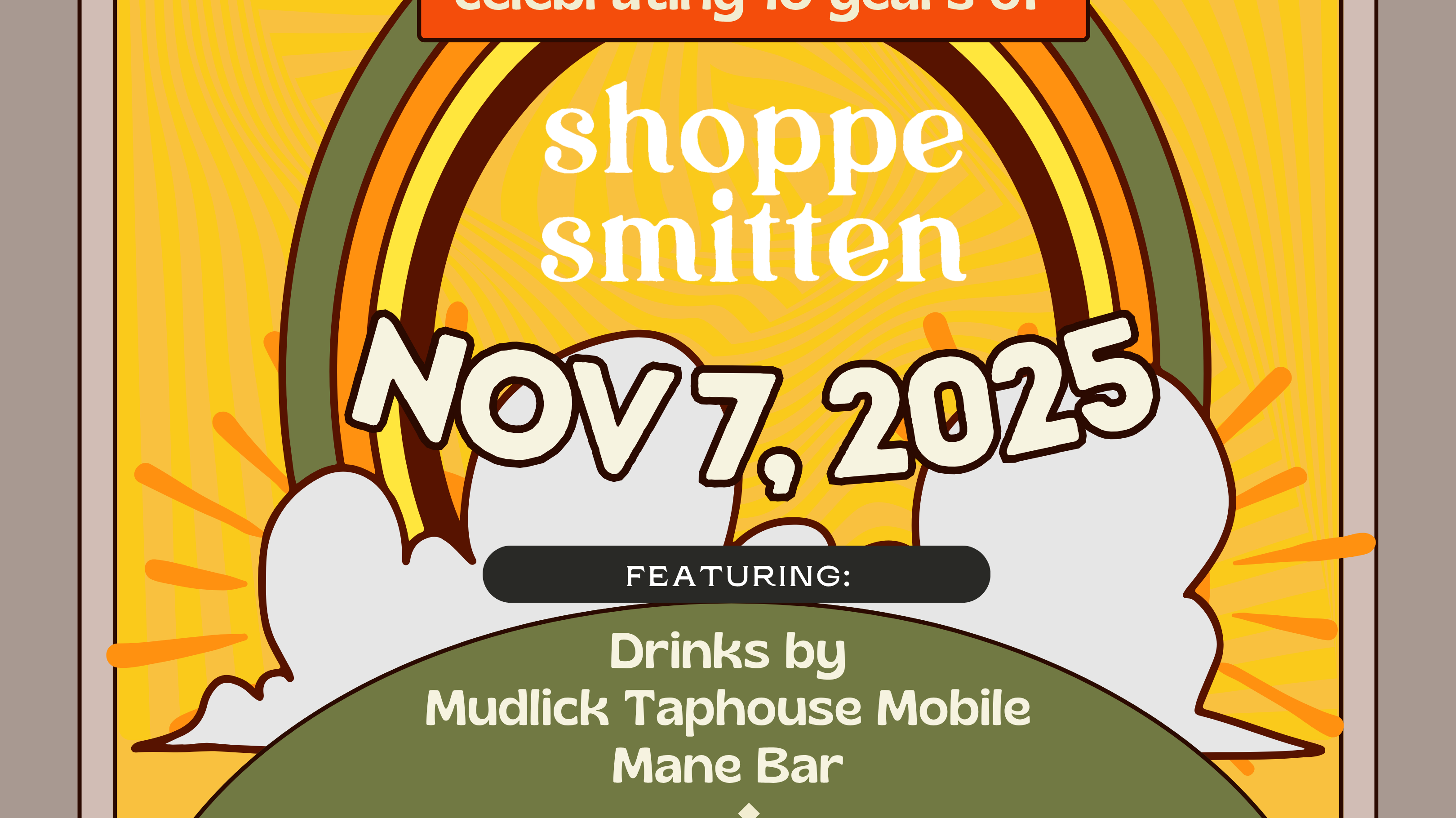 smitTEN - Celebrating 10 YEARS of shoppe smitten!