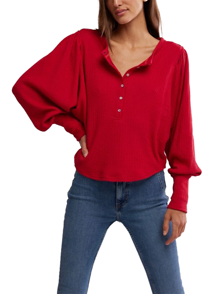 Free People Quinn Knit Top