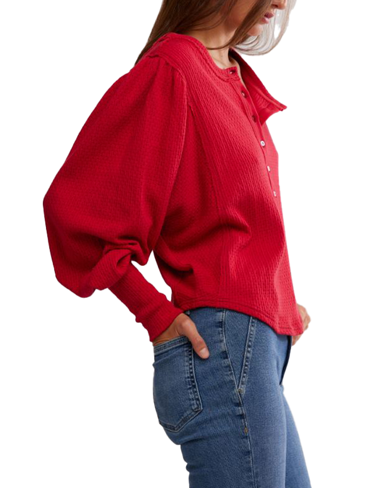 Free People Quinn Knit Top