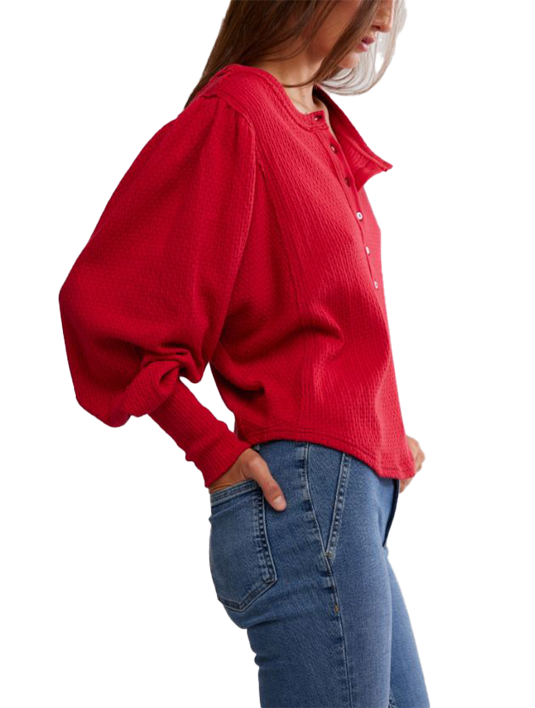 Free People Quinn Knit Top