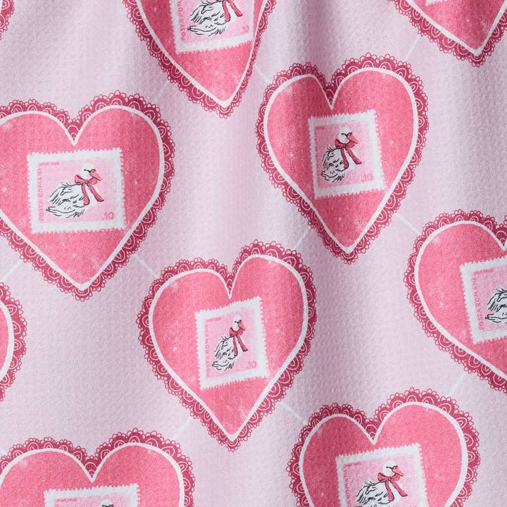 Swan Argyle Tea Towel