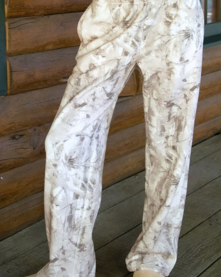 AVERY WL Light Woodland Camo Fleece Sweatpants