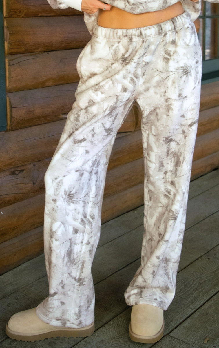 AVERY WL Light Woodland Camo Fleece Sweatpants
