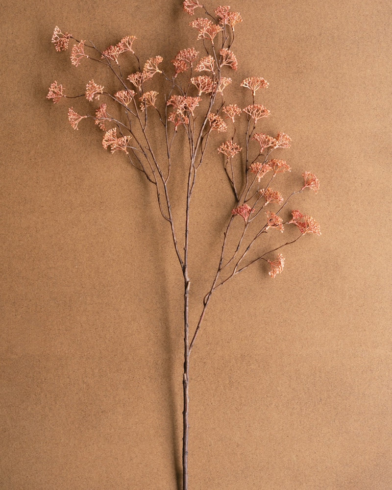 Artificial Blush Rice Flower Stem