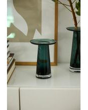 Overlook Vase (Color:Dark-Green, Size:5.5"x 7.5")