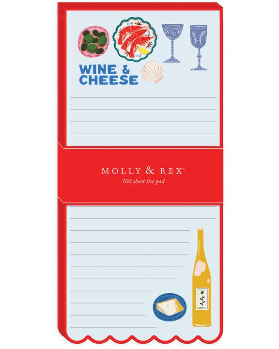 Mediterranea Wine Magnetic List Pad