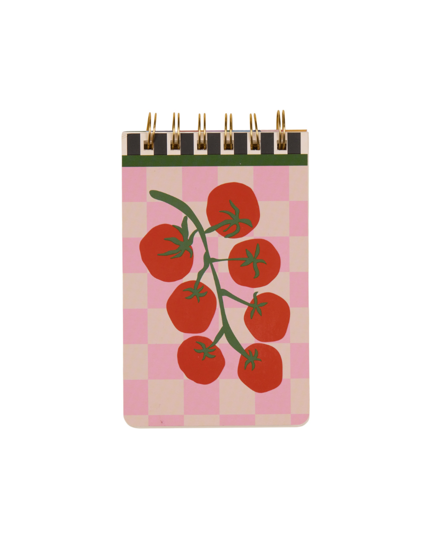 A Dopo Tomato Twin Wire Notepad
