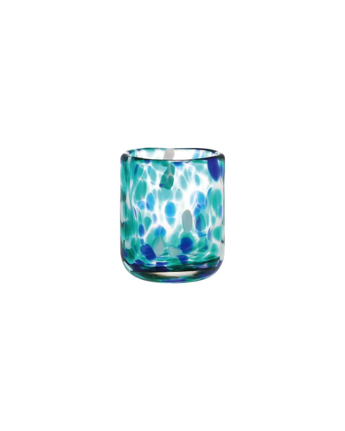 2 oz. Hand-Blown Confetti Shot Glass