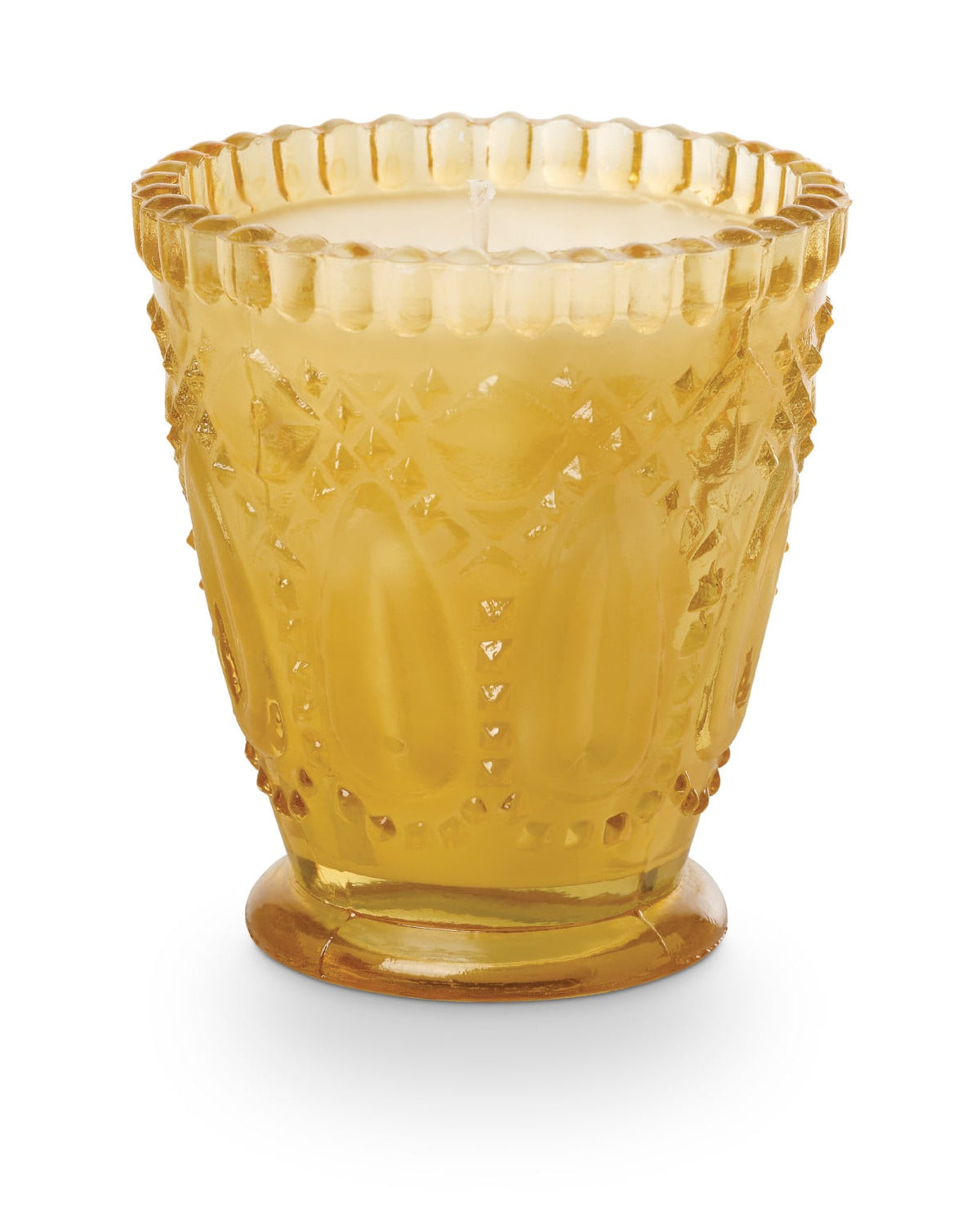 Golden Moonlight Tried & True Pressed Glass
