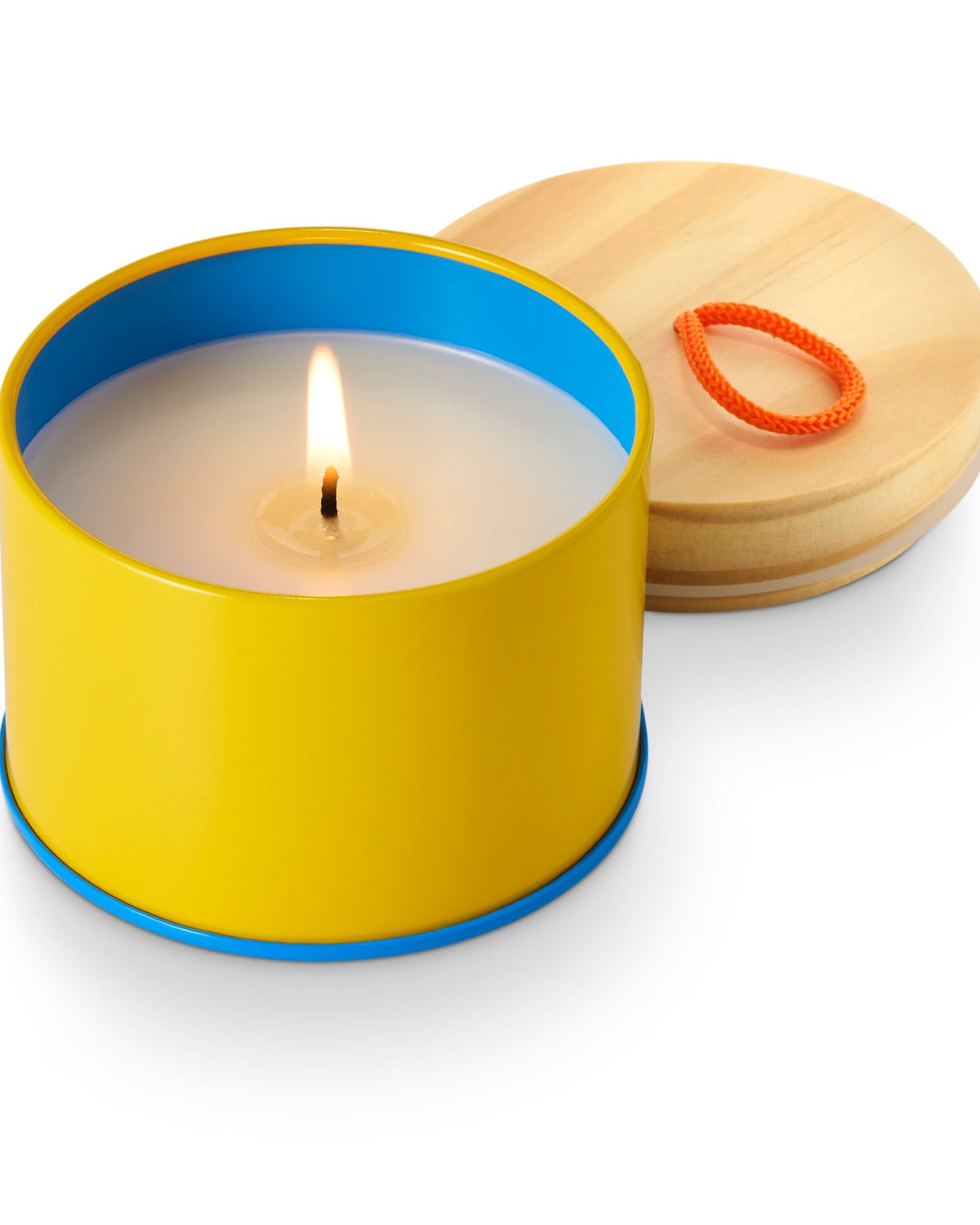 Pool Floatie Sun Tin Candle