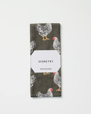 Hen House Tea Towel | Geometry