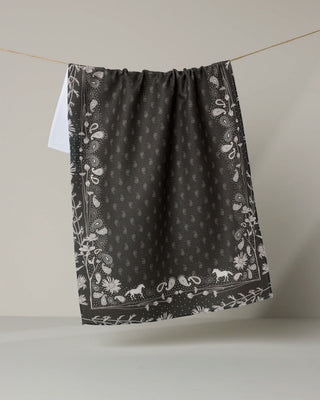 Bronco Espresso Tea Towel | Geometry