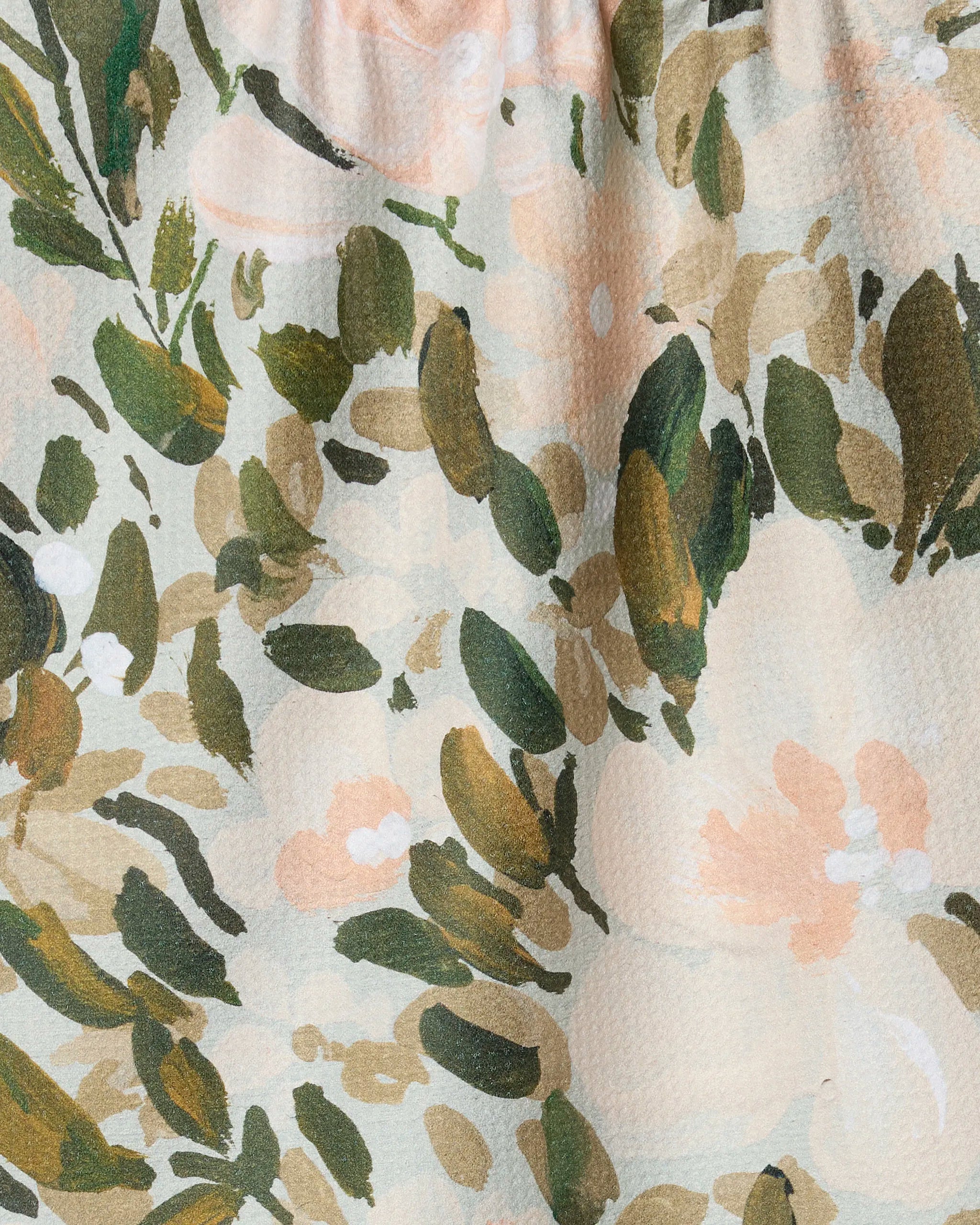 Painted Blossoms Tea Towel | Geometry