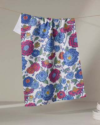 Painterly Meadow Tea Towel | Geometry