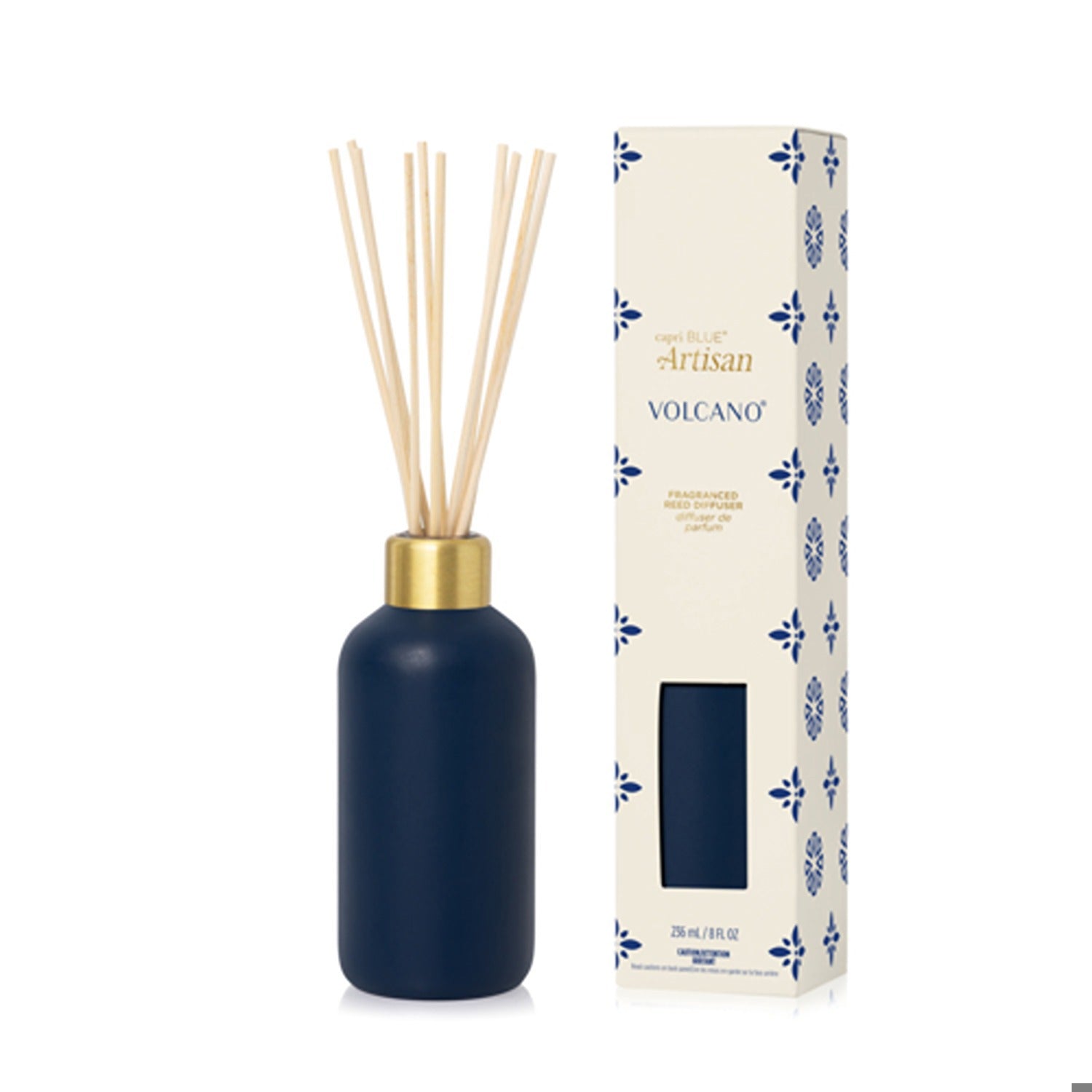 Capri BLUE Volcano Artisan Terrazza Velluto Reed Diffuser - 8 OZ