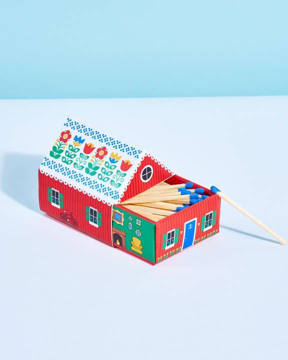Swedish Dream® Tiny Living Red Matchbox Cottage