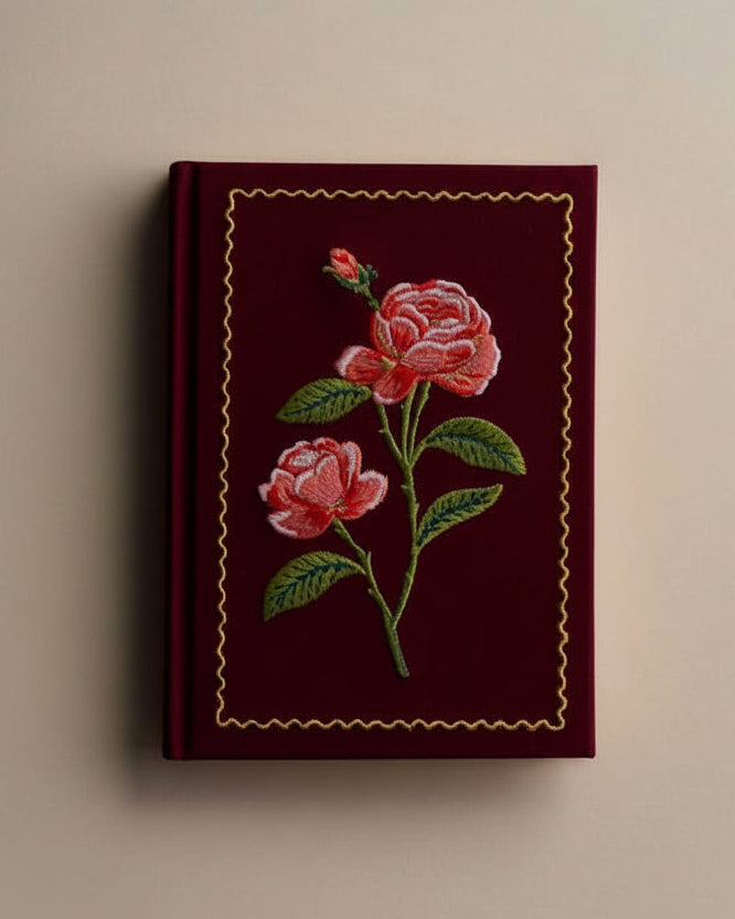 Embroidered Journal