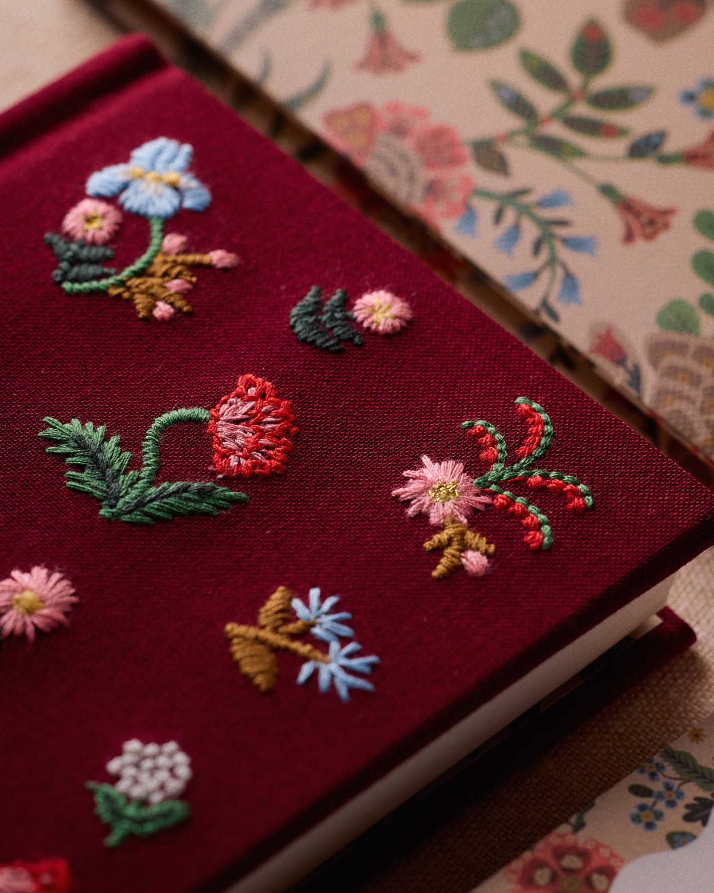 Mini Embroidered Journal