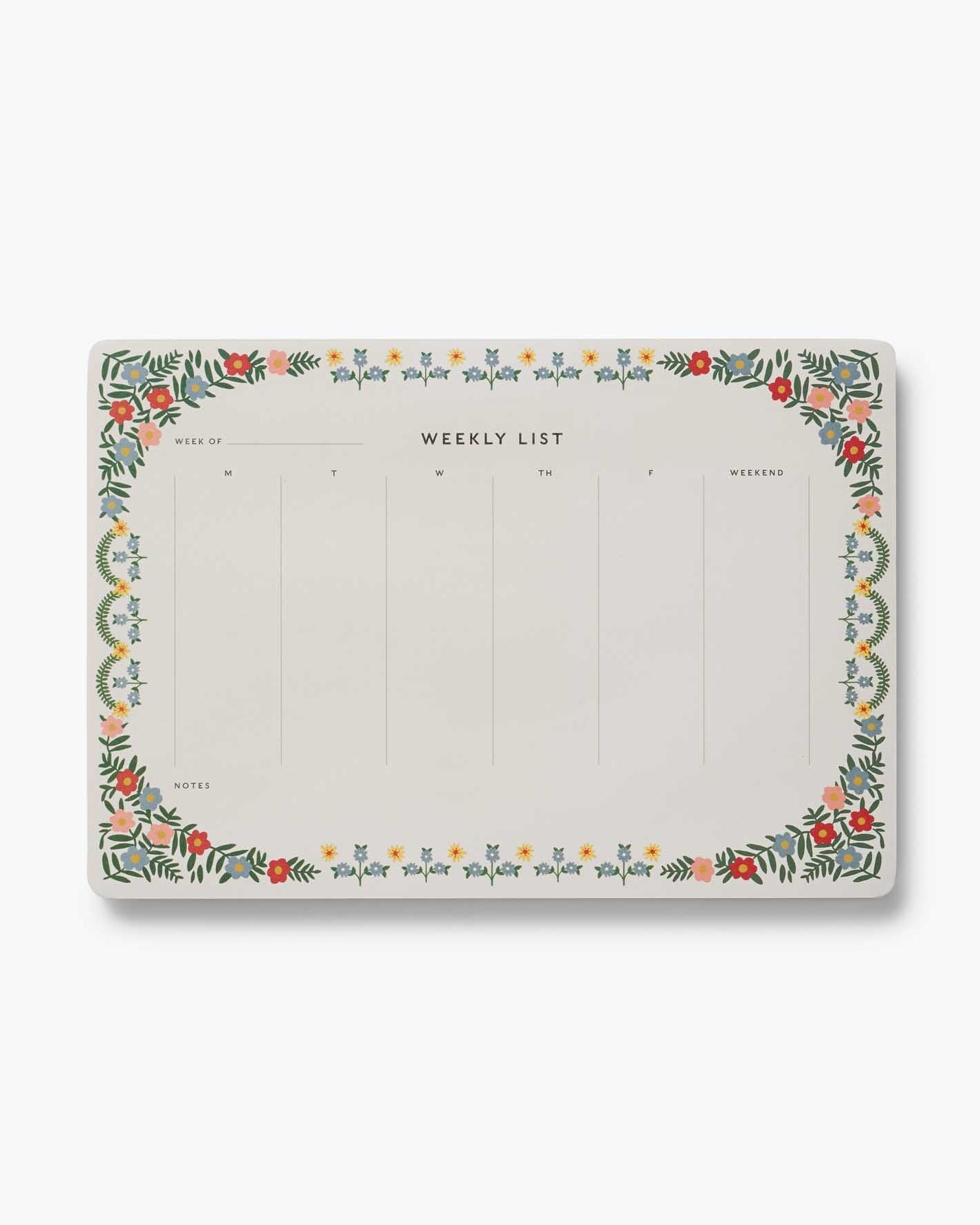 Weekly Desk Pad