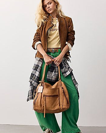 Roma Suede Tote Bag