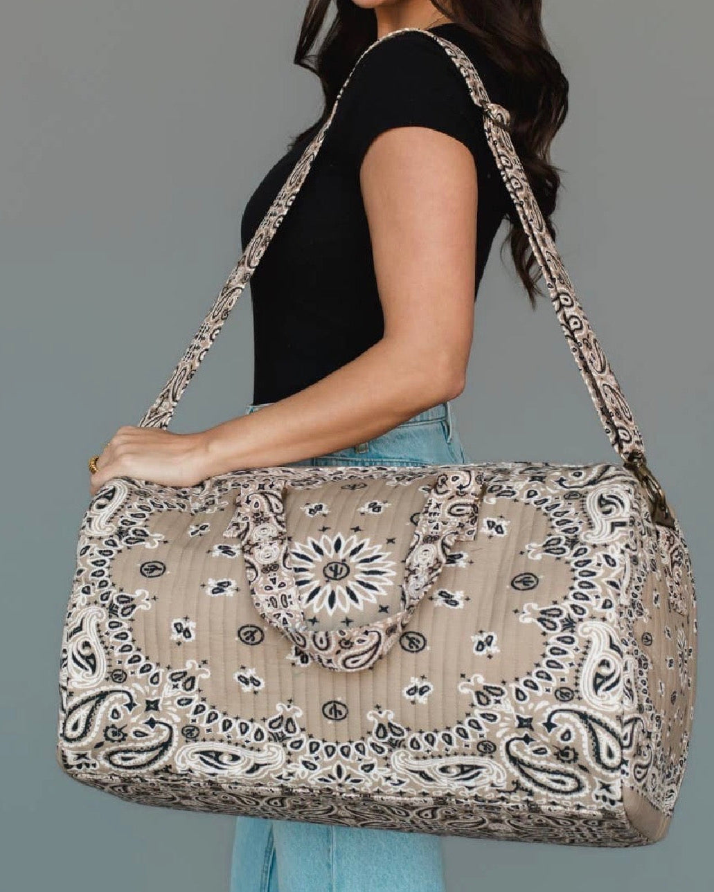 Panache Tan Bandana Duffel
