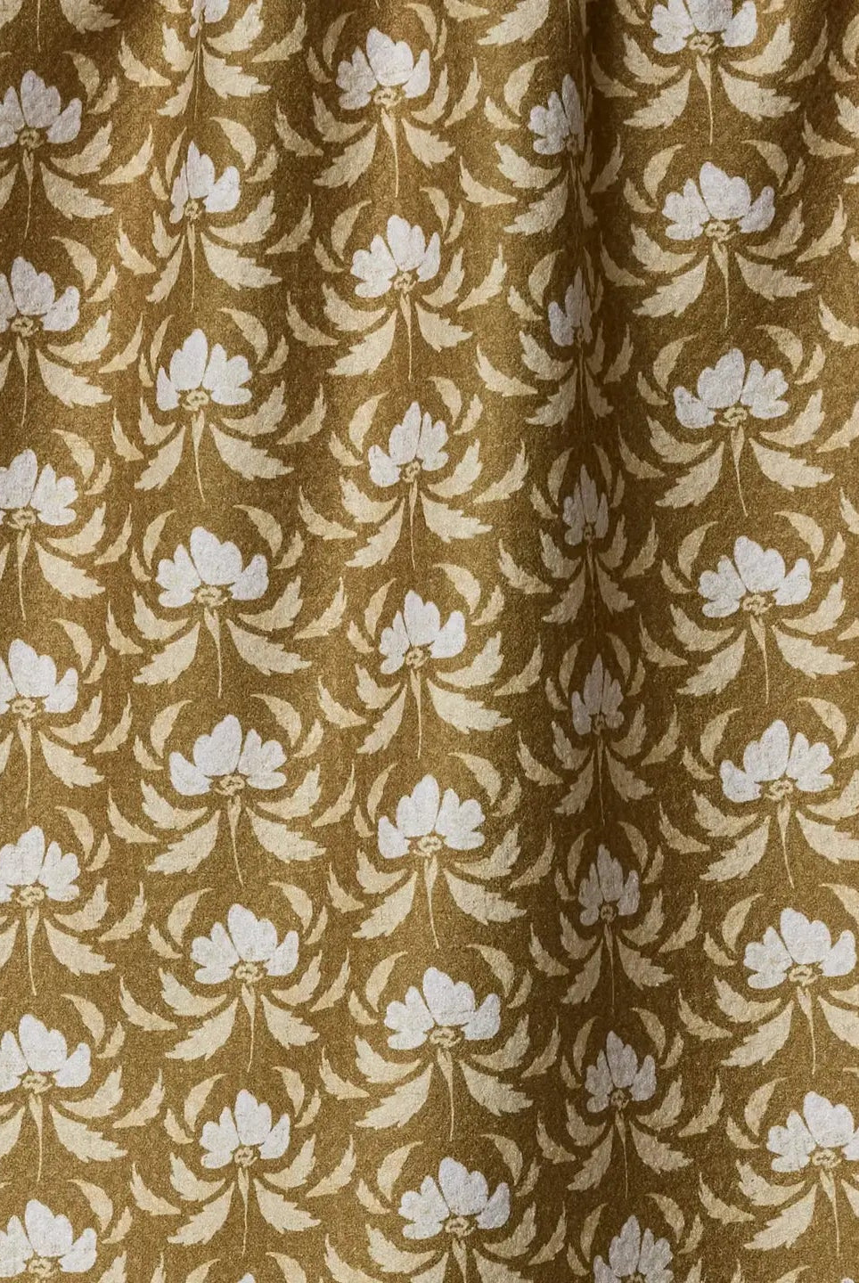 Gilded Bloom Geometry Tea Towel