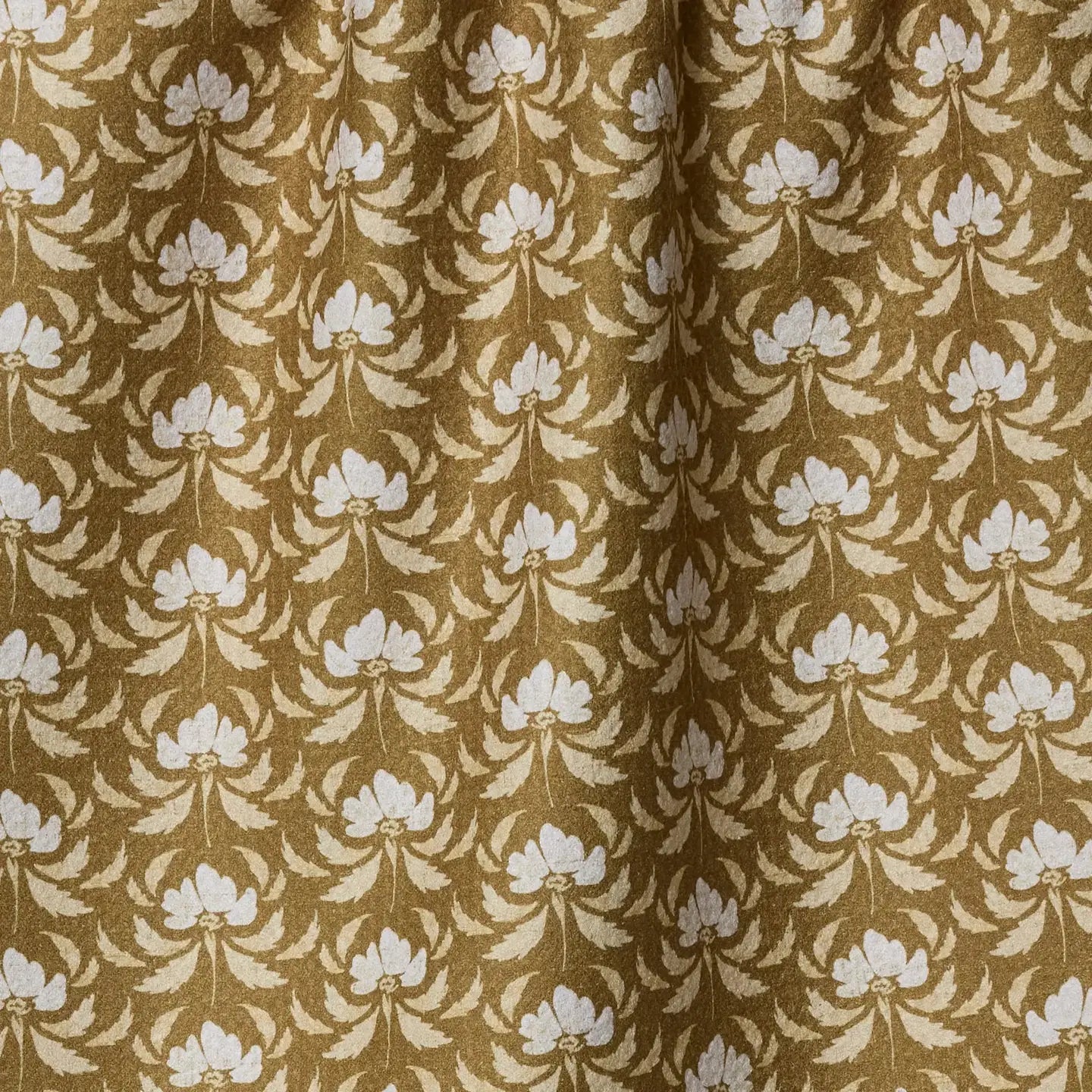 Gilded Bloom Geometry Tea Towel