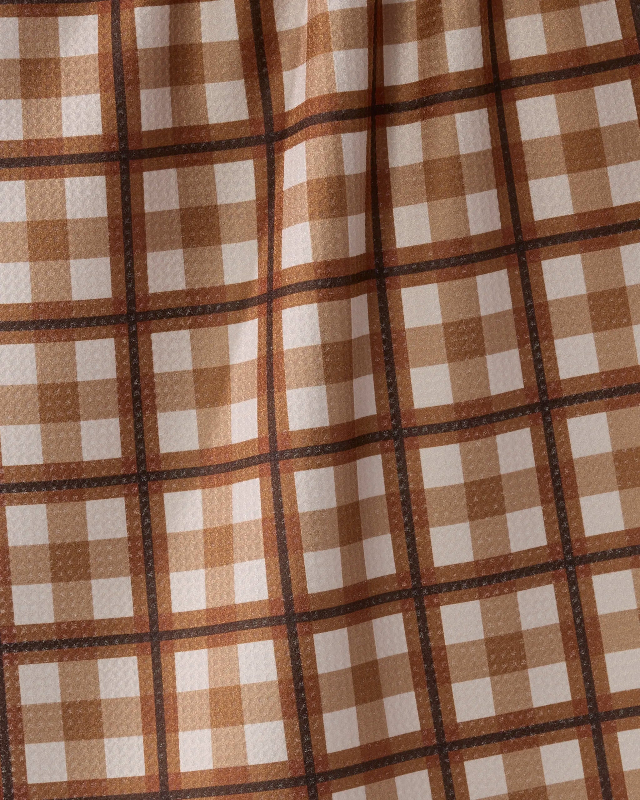 Rich Cocoa Tea Towel | Geometry