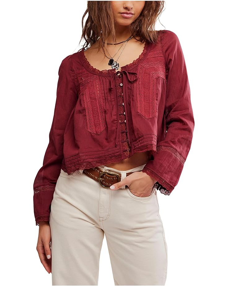 Free People Forevermore Long Sleeve Top Women's