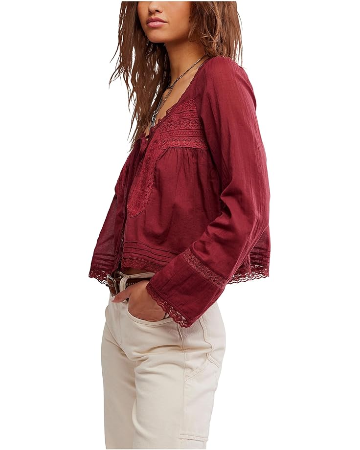 Free People Forevermore Long Sleeve Top Women's