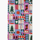 Festive Christmas Quilt Tea Towel
