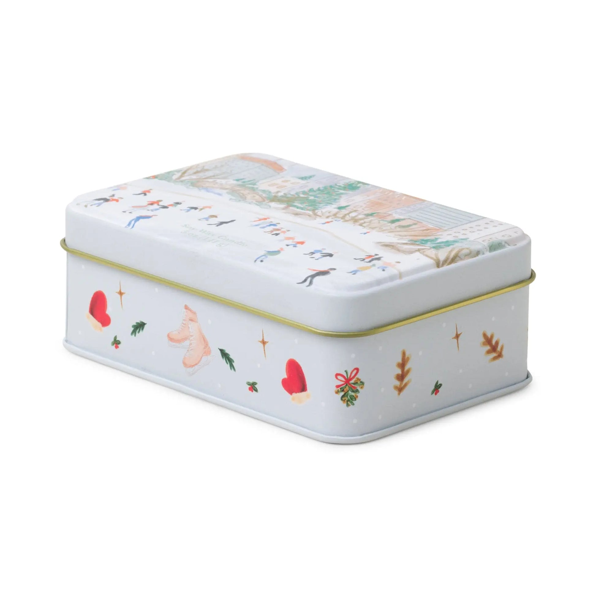 Holiday 5 oz. Candle Tin - Mistletoe & Mint