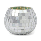 Magique 10 Oz Silver Disco Ball Candle With Lid - Sparkling Bergamot