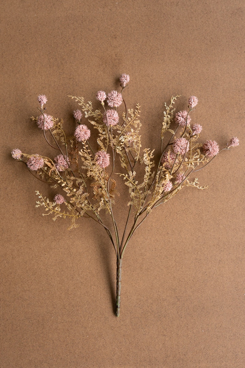 Artificial Pink Melaleuca Spray