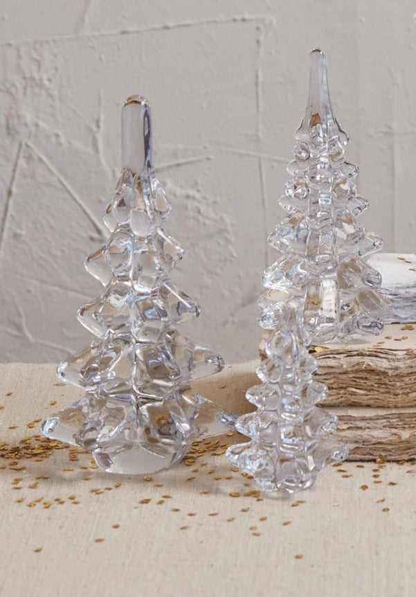 Glass Christmas Tree, Clear