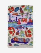 Greetings From Ohio Tea Towel