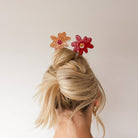 Flower French Pins ( 3 Colors )