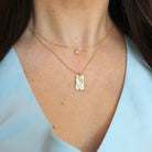 Gold Flower Necklace, Evil Eye Necklace, Bee Necklace, Star