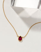 Delicate Gemstone Birthstone Necklace