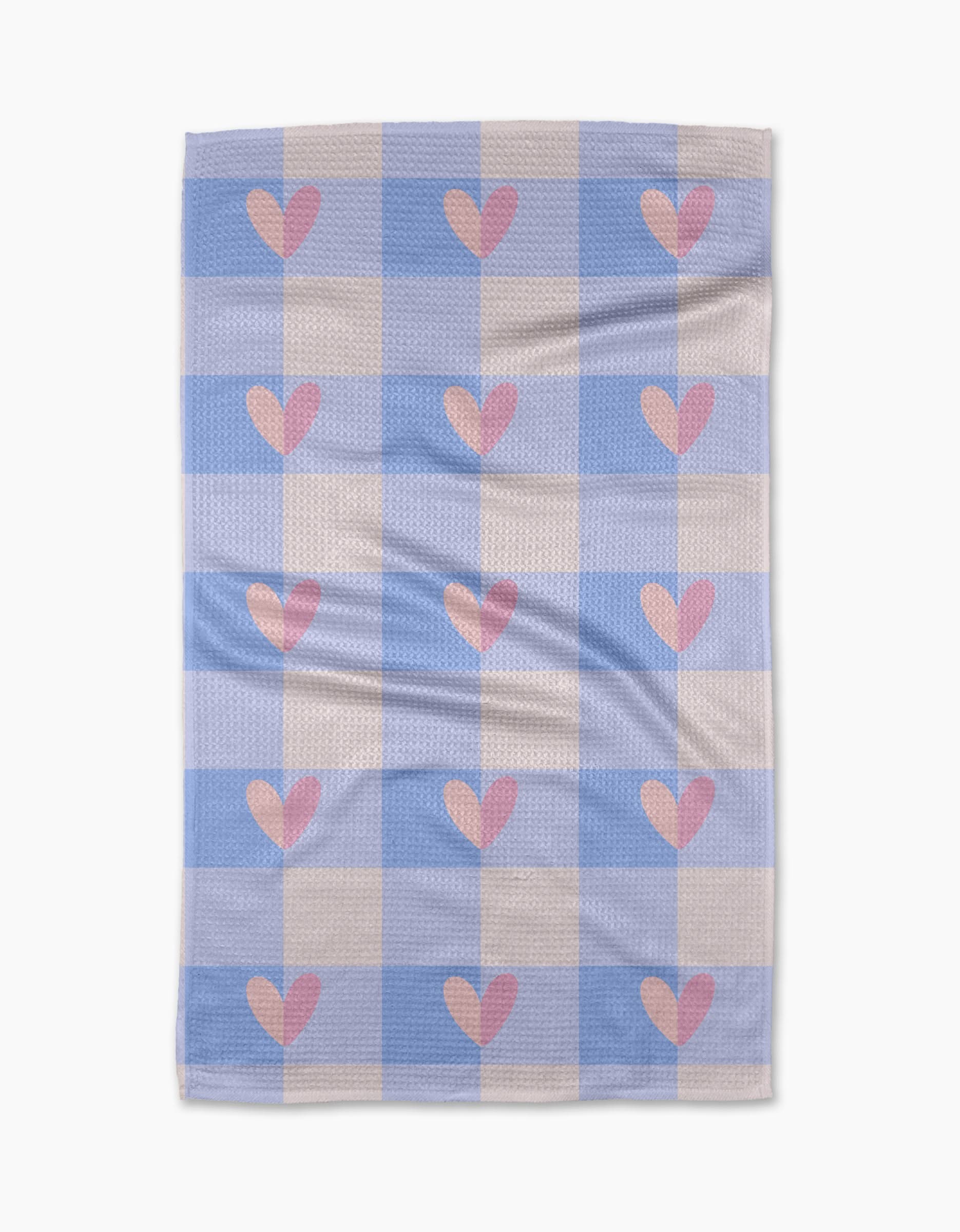 Pastel Picnic Hearts Tea Towel