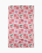 Floral and Cherries Tea Towel