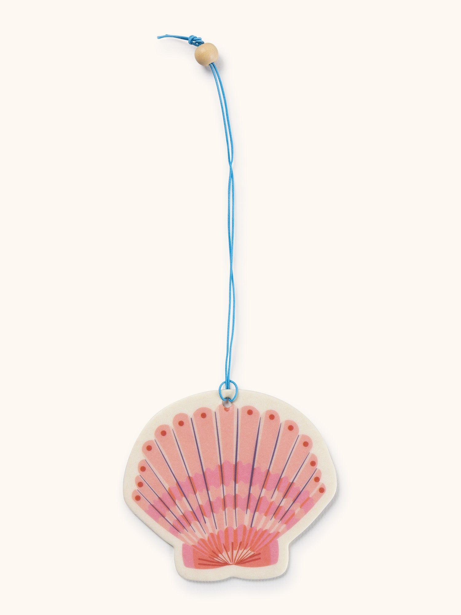 Pink Seashell Car Air Freshener
