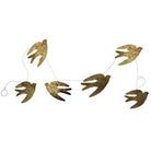 Bird Garland, Antique Brass