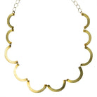 Capala C-Link Necklace, Brass