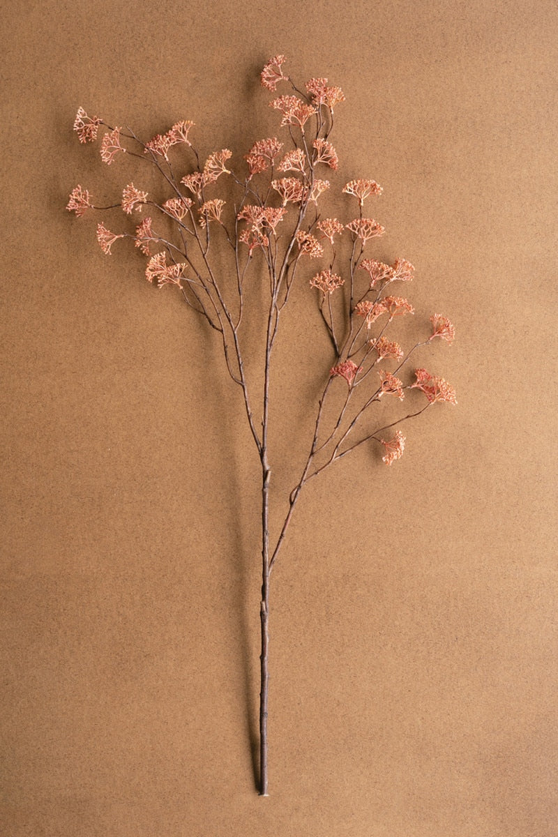 Artificial Blush Rice Flower Stem