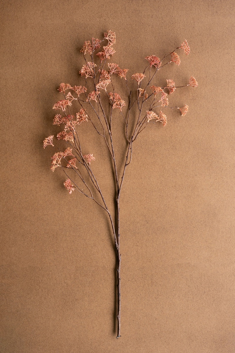 Artificial Blush Rice Flower Stem