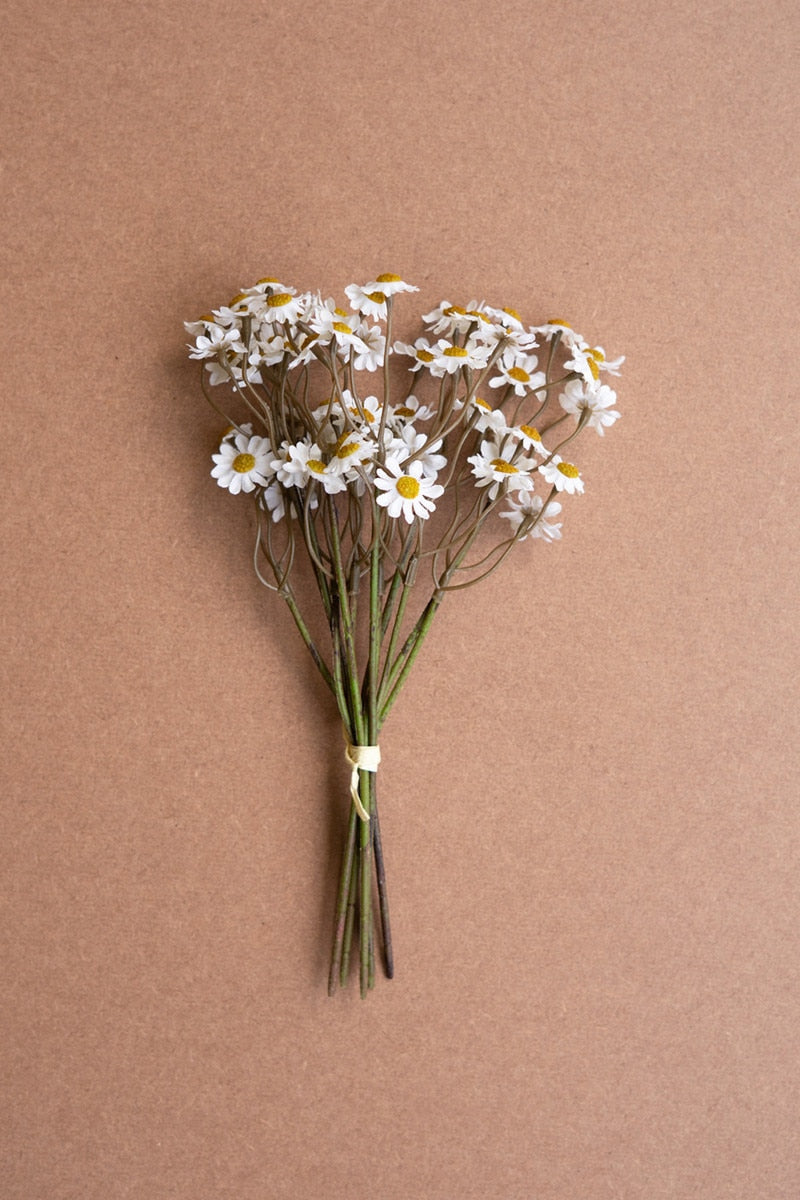 Faux Chamomile Bundle / White