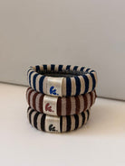 UNIVERSITY STRIPED HAIR TIE PACK