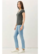 Ultra Soft Basic Scoop Neck Baby Tee