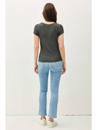 Ultra Soft Basic Scoop Neck Baby Tee